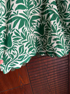 Emerald Green Botanical Printed Lawn Shirt
