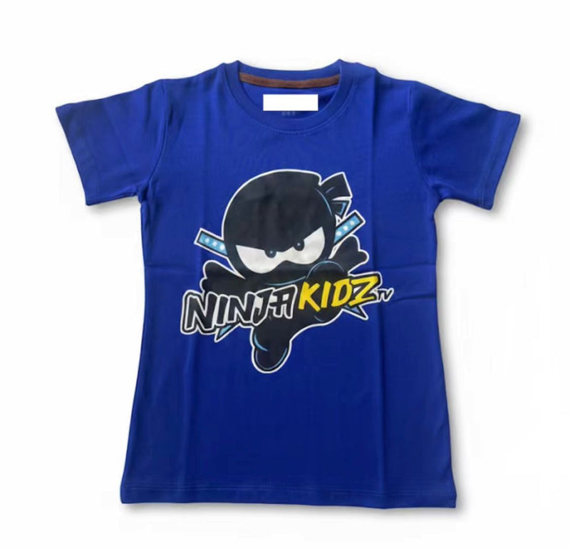 Blue Ninja Hero Kids Tee