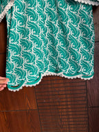 14 August Green Printed Lawn Shirt | Pakistan Independence Day Collection