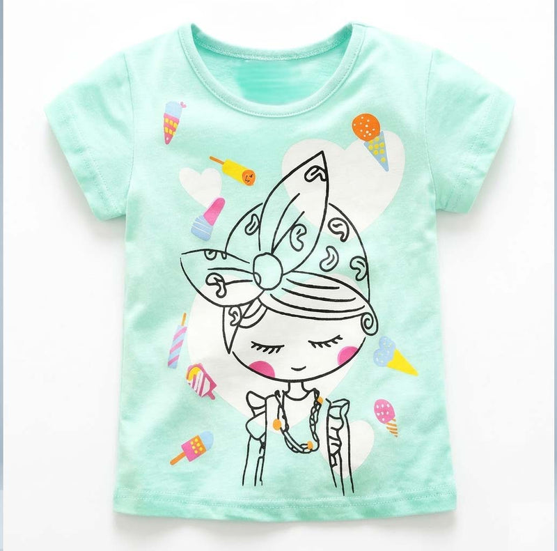 Adorable Princess Sketch Girl T-Shirt