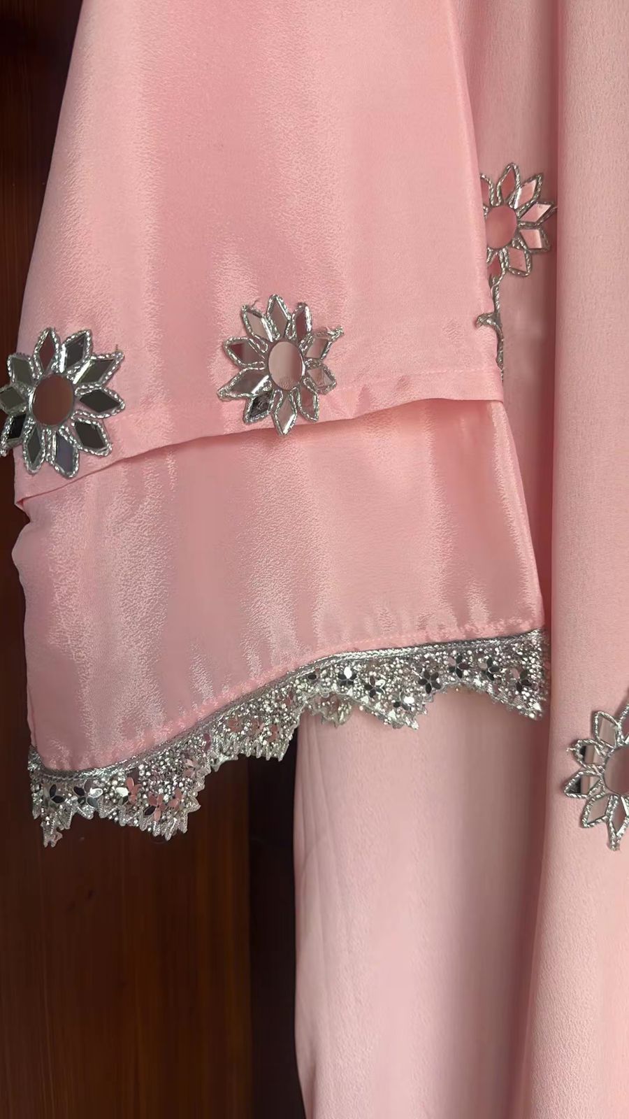 Pink Dreamy Mirrored Kaftan