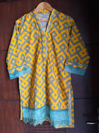 Summer Ikat Lawn Shirt