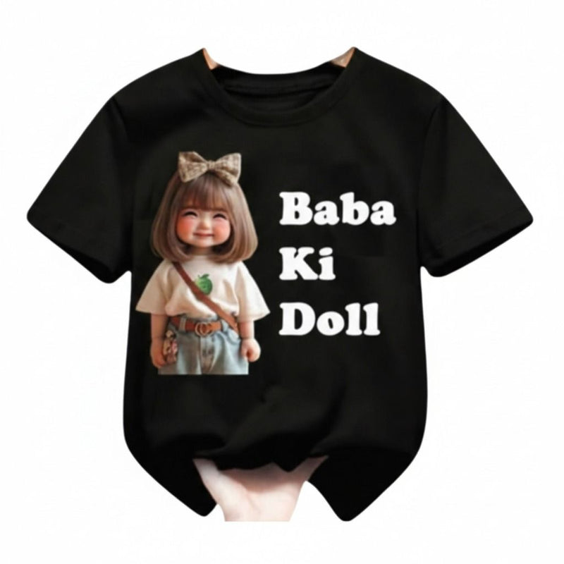 Baba Ki Doll Cute Graphic Tee