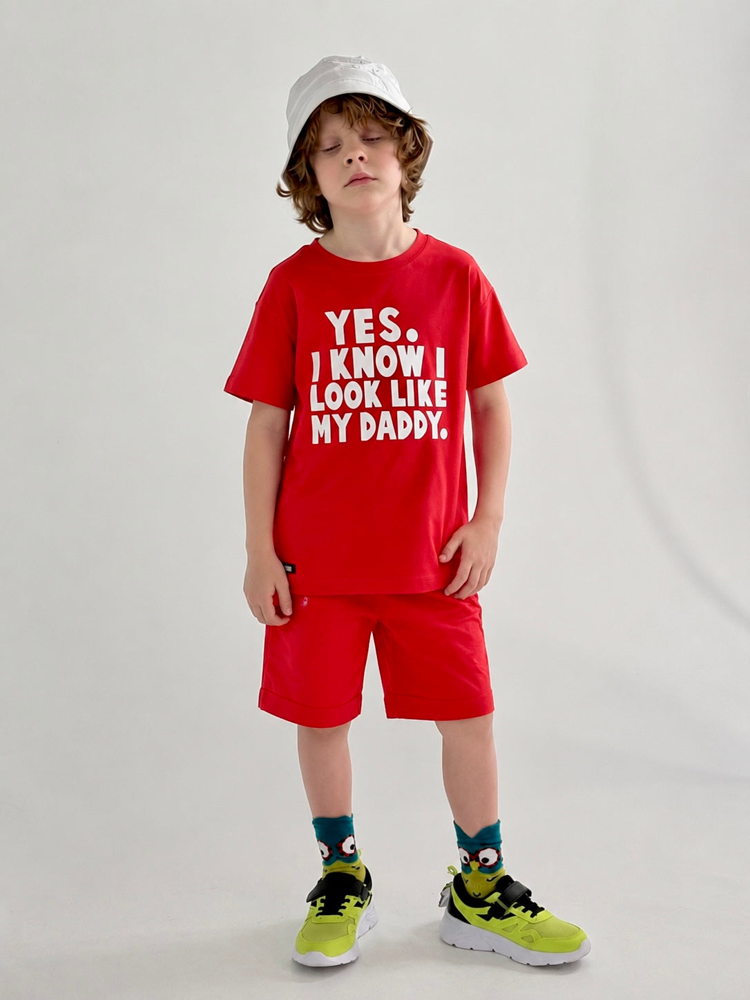 Cute Dad Matching Kids T-Shirt