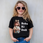Baba Ki Doll Cute Graphic Tee