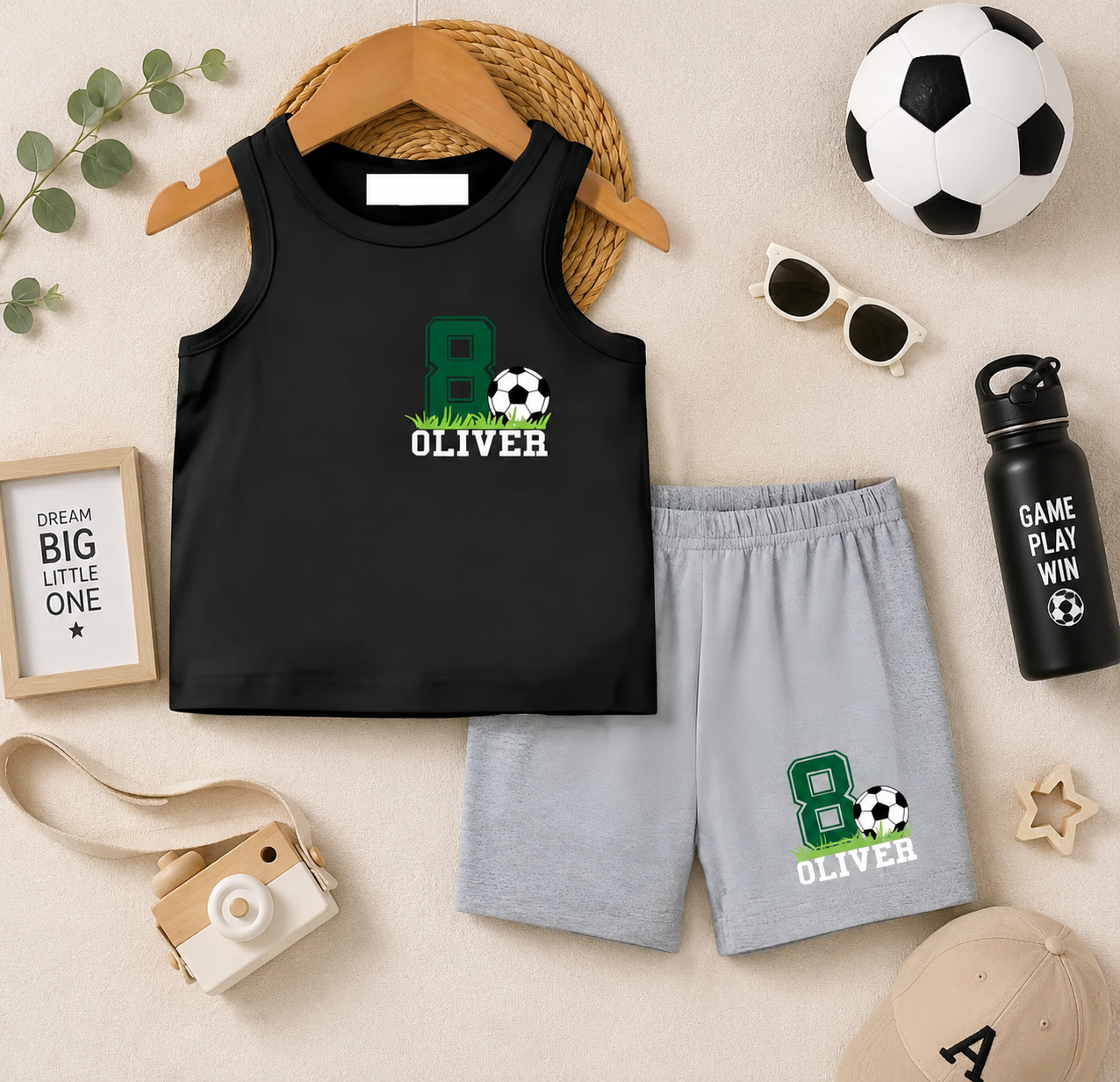 Boys Athletic Football Summer Suit