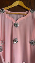 Pink Dreamy Mirrored Kaftan