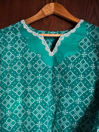 Pakistan Independence Day Green Lawn Shirt