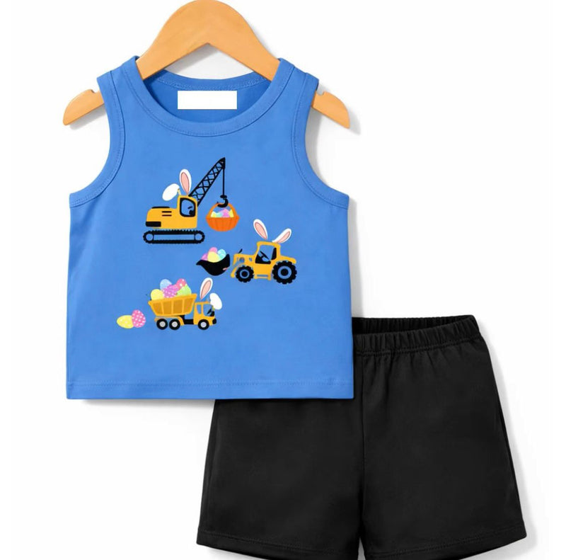 Bunny Construction Summer Outfit