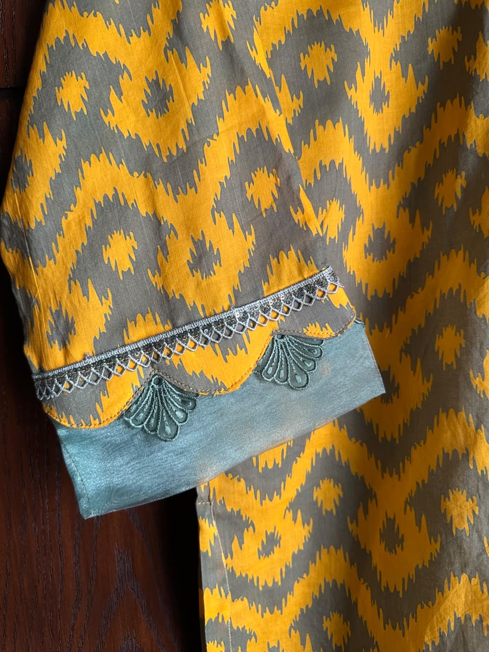 Summer Ikat Lawn Shirt