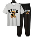 Hello Bear Printed Kids Tracksuit