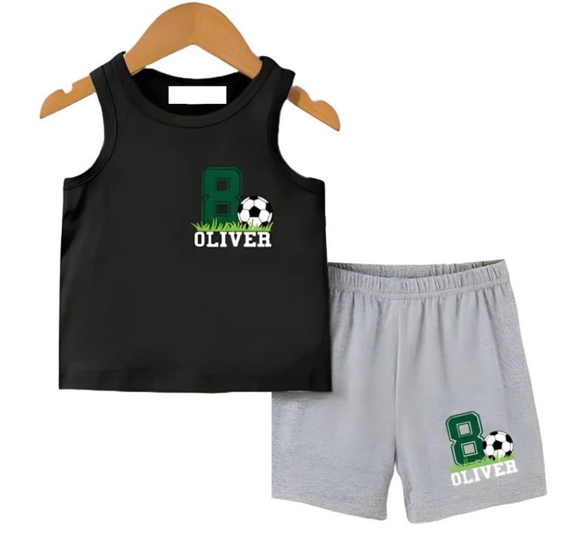 Boys Athletic Football Summer Suit